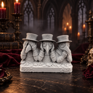 Hear No Evil, See No Evil, Speak No Evil Plague Doctors